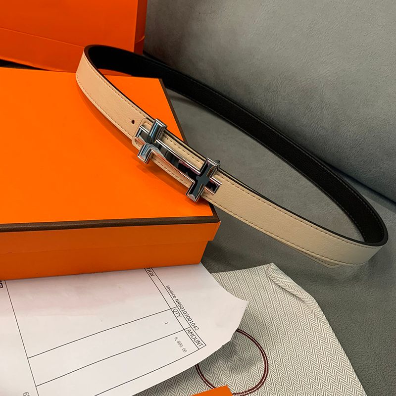 luxurys deingers treall-match letter fine belt leisure fashion business casual with woman man retro decoration needle buckle belts accessories simple versatile ni