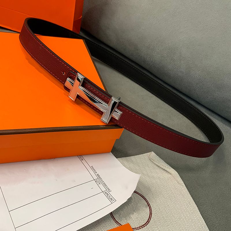 luxurys deingers treall-match letter fine belt leisure fashion business casual with woman man retro decoration needle buckle belts accessories simple versatile ni