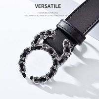 #14 silver buckle