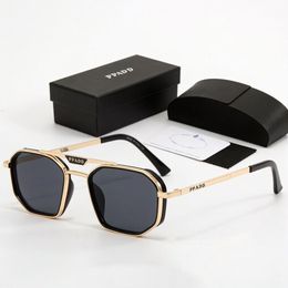 Luxury pilot designer sunglasses business executive sunglasses for women Cutting Process Travel glasses Beach shading UV protection polarized with box good