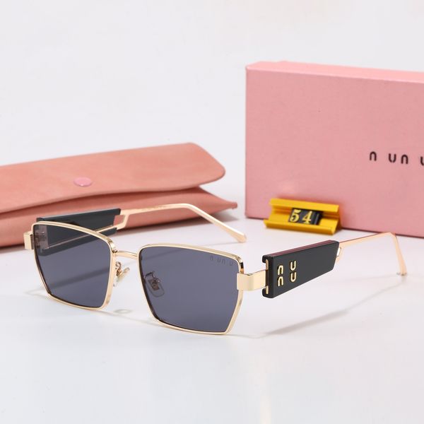 Luxury geometric designer sunglasses light Premium sunglasses for women Travel Sleek glasses Beach shading UV protection polarized with box good