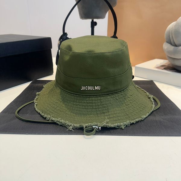 drawstring tie Hat Bucket Hat Wide Brim Hats Designers Women Cotton Unisex embroidered hat Younger Broad Cap Salty Traveling Sun Protection Caps Full Letter