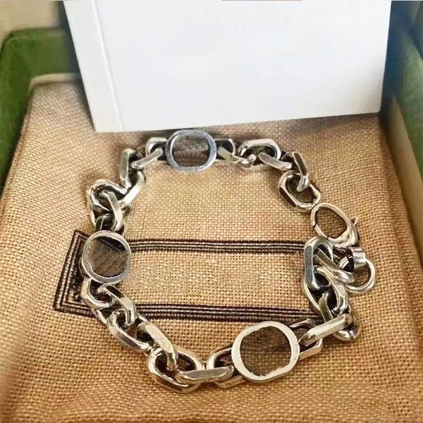 Luxury designer Bracelets lucky letter charm bracelets fashion trend women man classic jewelry high quality