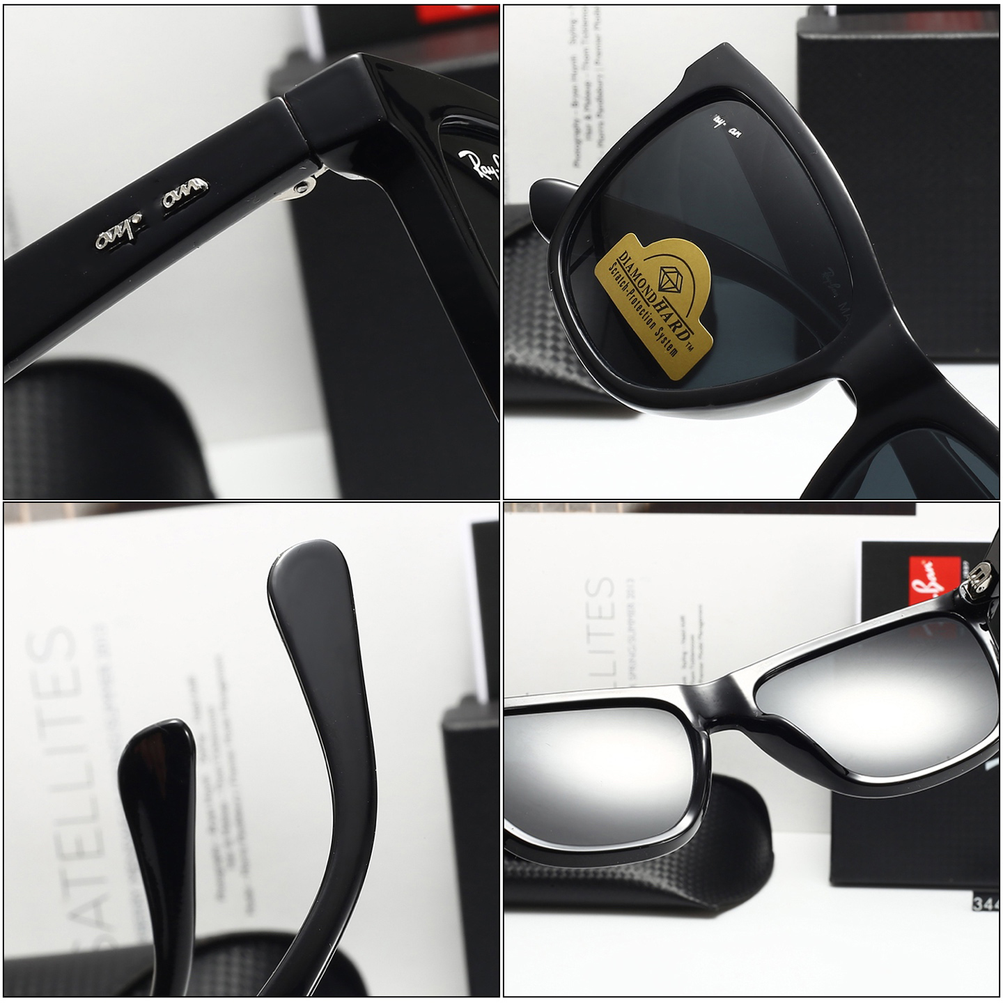 luxury mens designer sunglasses Scratch-resistant tempered sunglasses for women Driving trend gift glasses Beach shading UV protection polarized glasses