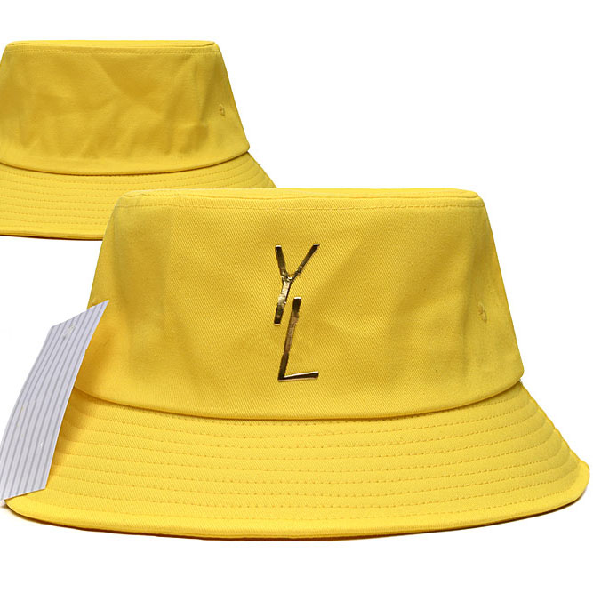 Designers Mens Womens Bucket Hat Fitted Hats Sun Prevent Bonnet metal letter design fashion sunshade cap temperament versatile hat couple travel wear very good