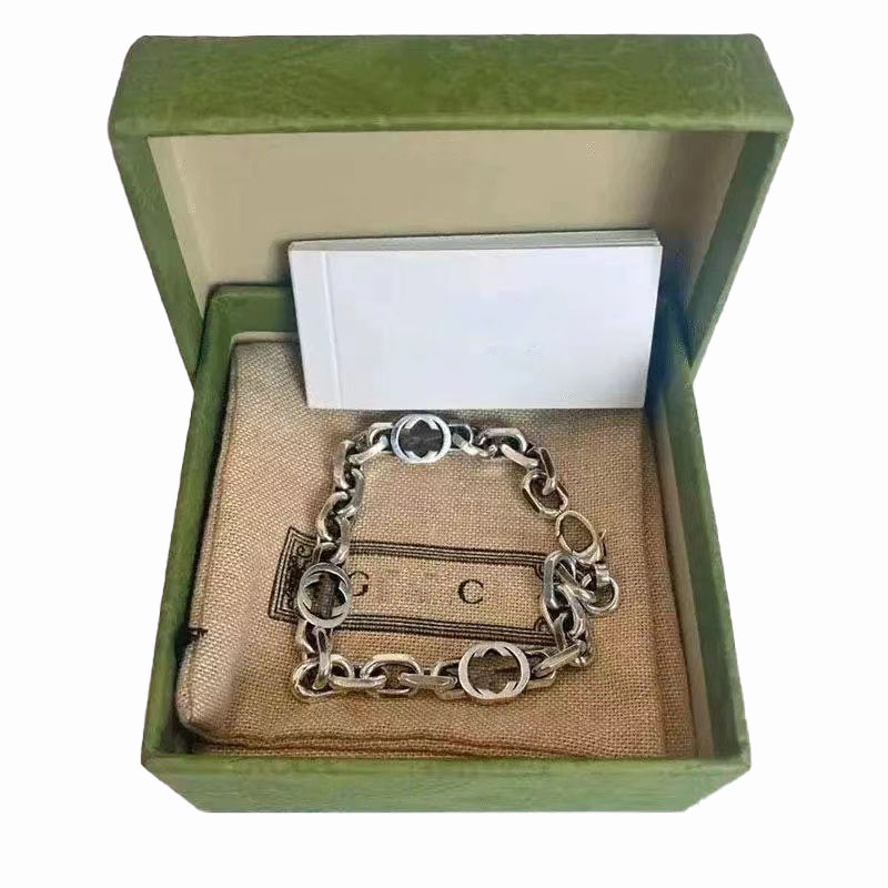 Luxury designer Bracelets lucky letter charm bracelets fashion trend women man classic jewelry high quality